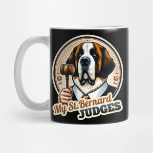 Judge St. Bernard Mug